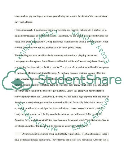 Creating an Interest Group