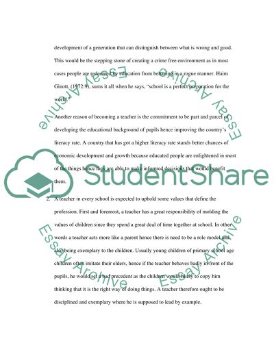 Professionalism in Practice