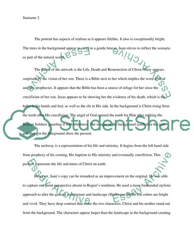 Christ Appearing to his Mother