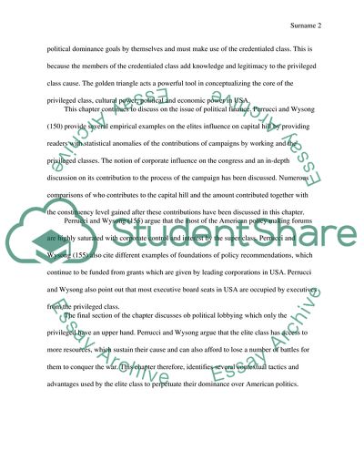 Perrucci&Wysongs chapter 4