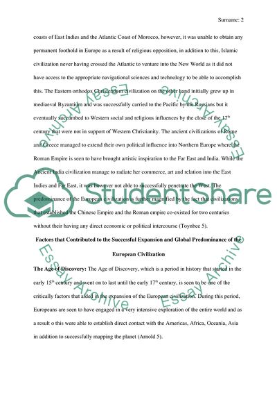 History of Civilization