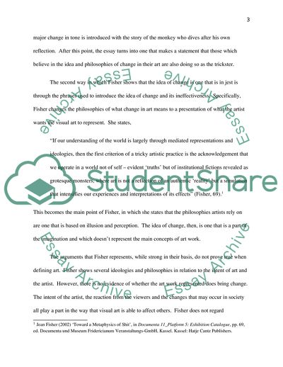 The Concept of Fine Arts