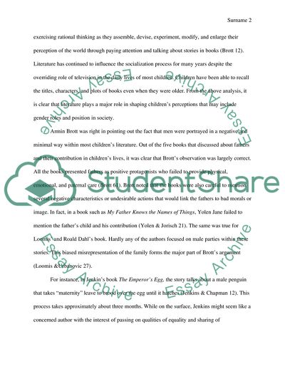 Gender Roles in Childrens Books