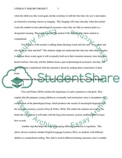 Literacy Inquiry Project: Partnerships for Collaborative Inquiry