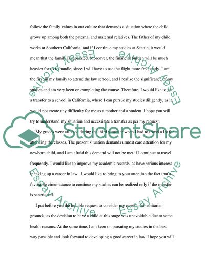 Transfer and Studies