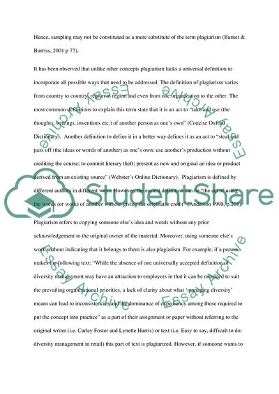 Is Plagiarism Merely the New Sampling