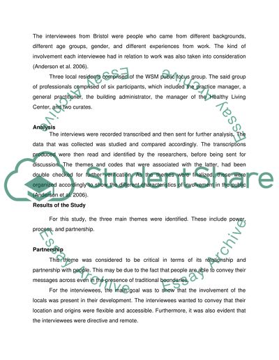 Planning of Primary Health Care
