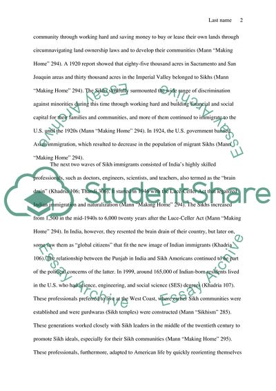 Sikhs in the U.S.: From Discrimination to Struggles for Equality and Acceptance