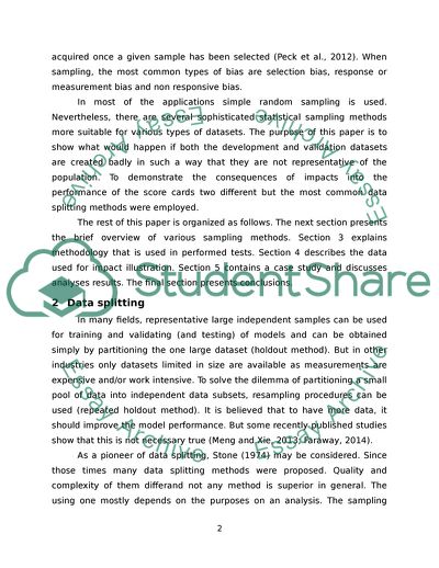 Representativeness Data Problem in Credit Scoring