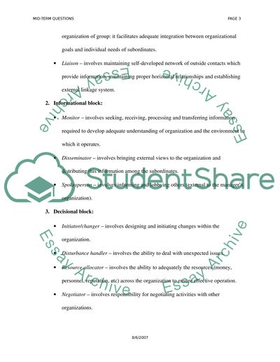 Ten Major Roles of Managers Play within the Organization