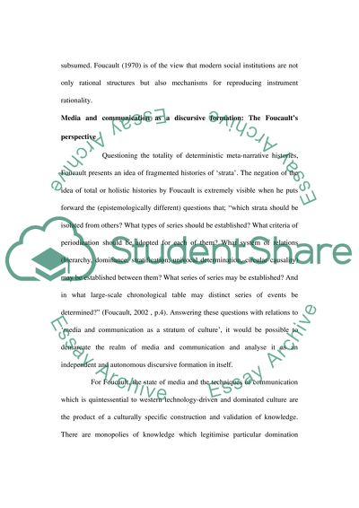 Media and Communication