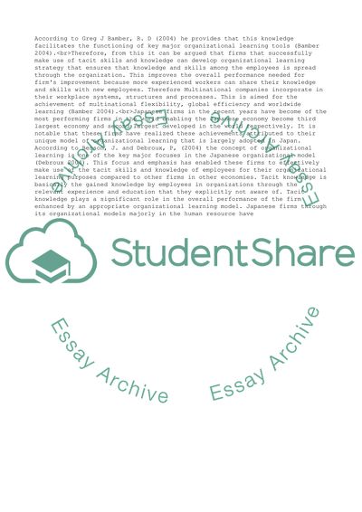 International Human Resource Management