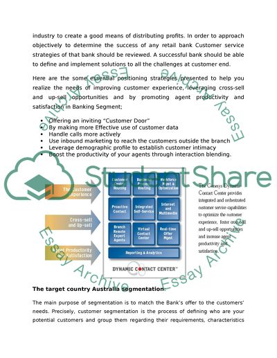 The Banking Industry in the Target Country