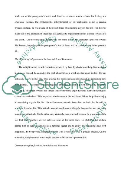 Leo Tolstoy and Kurosawa