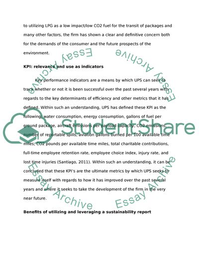 Case Analysis.Corporate Sustainability