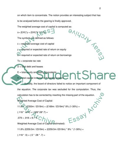 Fishers Effect Analysis