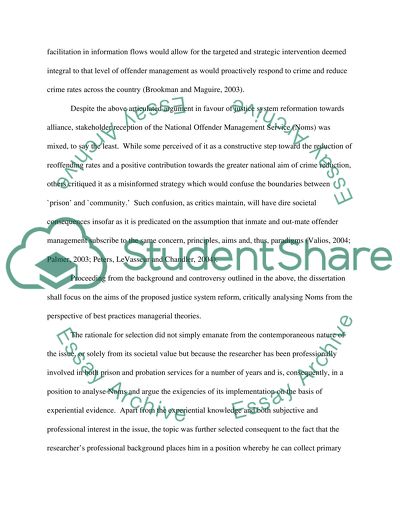 Prison and National Probation Service cooperation