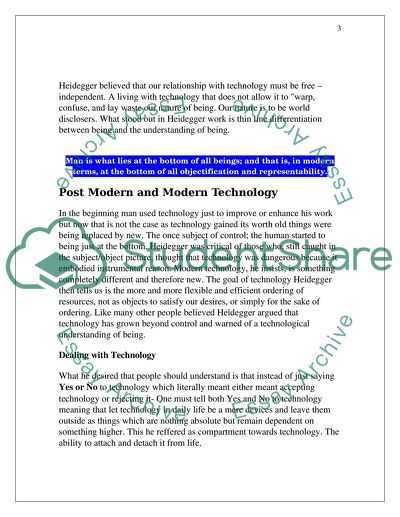 Understanding Martin Heidegger Being