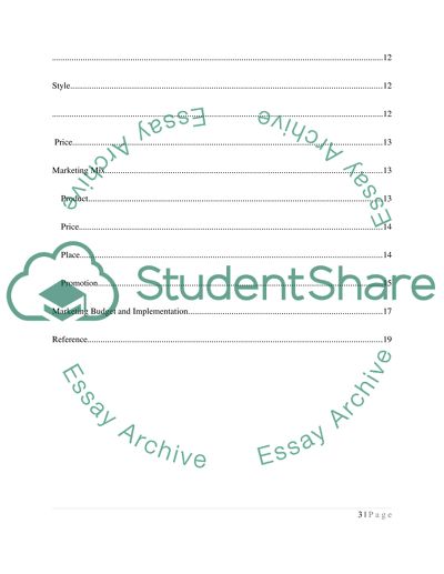 Sustainable Marketing and Marketing Budget and Implementation