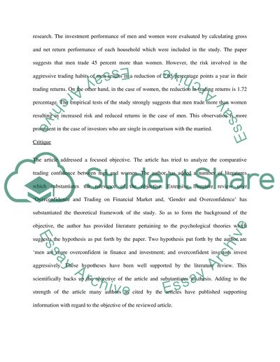 Boys Will Be Boys by Barber B & Odean T