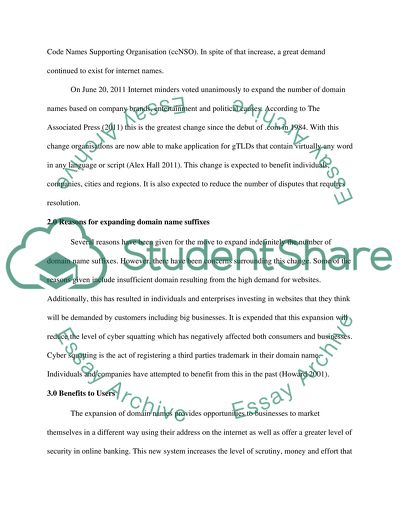 Doman Name Expansion Solution