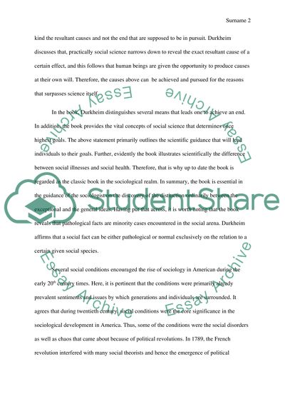 American Sociology in the Early 20th Century