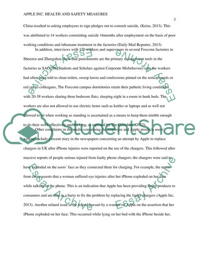 Apple Inc. Health and Safety Measures