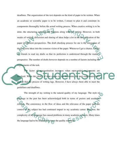 Word Processing Software and the Factor of Procrastination