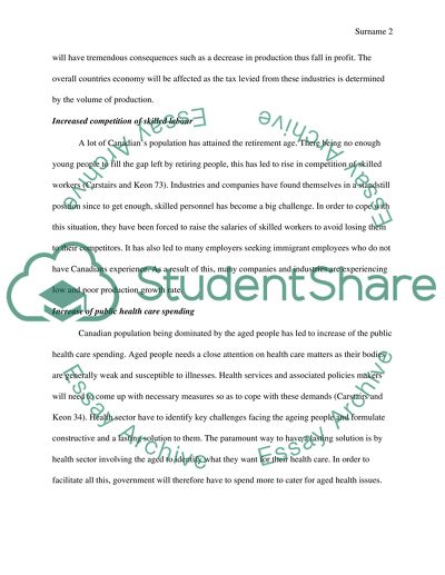 Challenges and opportunities effects of Canadas changing population reality