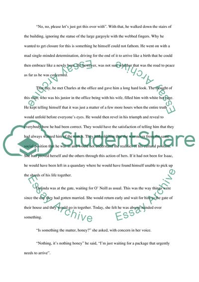 Narrative about painting The Scream