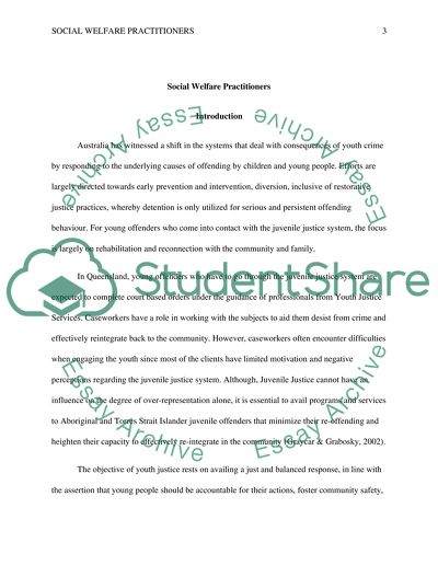 Social Welfare Practitioners