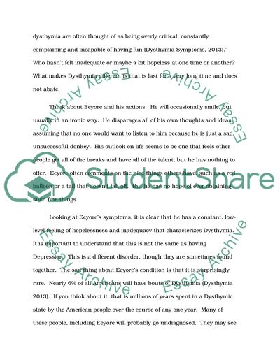 Winnie-the-Pooh and Disorders