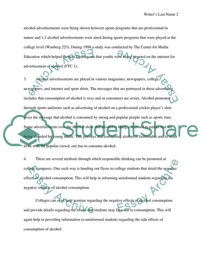 Alcohol on the College Campuses