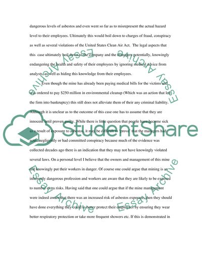 The Legal Aspects of the Occupational Safety Professionals Duties