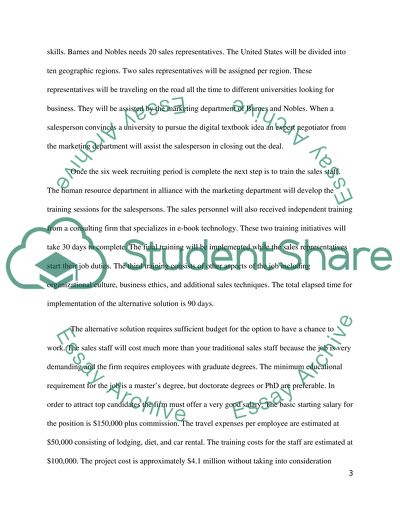 Implementation Strategies - Barnes and Nobles