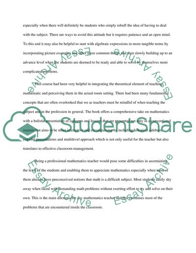 The Ability to Understand the Problem