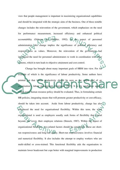 Alignment of staffing strategy with organizational strategy