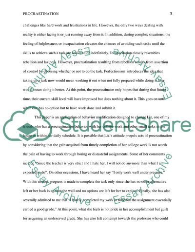 Procrastination Issues