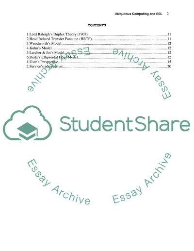 Sound Source Localization
