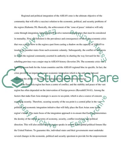 The Efficacy of ASEANs Major Reforms in Enhancing Its Geo-Political Clout