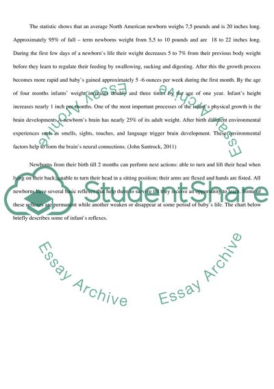 The Infants Sensory Development