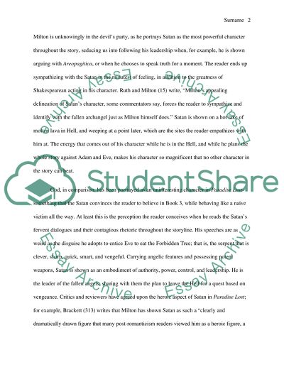 Comparing John Miltons Satan to Dantes Lucifer