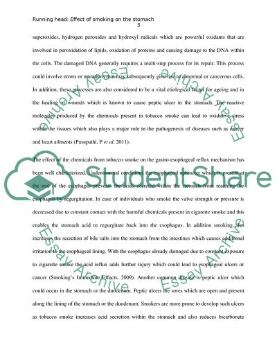 How Smoking Affects Your Stomach