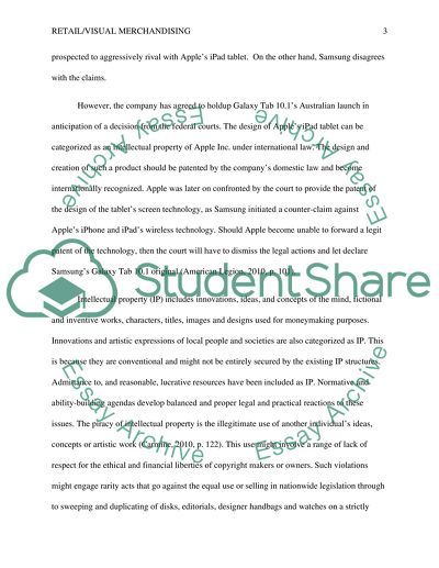 Retail/Visual Merchandising