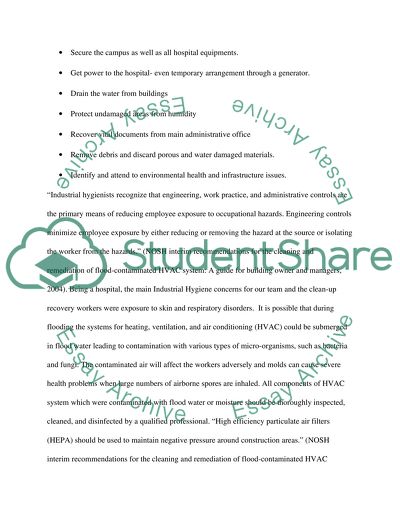 Aftermath of Katrina - Returning to a Workplace