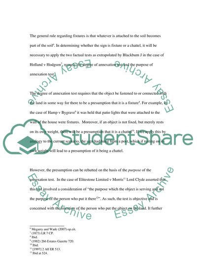 The Law of Property Act
