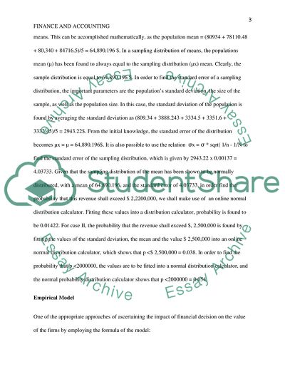 Positive Relationship between Financial Decisions and Values of Firms