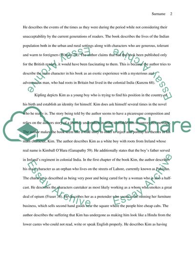 Intertextuality in Rudyard Kiplings Kim