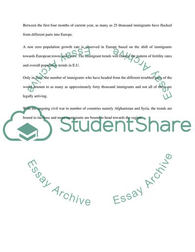 News Summary/Analysis(Population and migration)