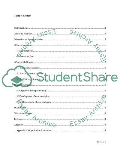 Church service: service marketing